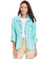 Thumbnail for your product : Charter Club Petite Four-Pocket Jacket