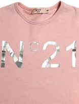 Thumbnail for your product : N°21 Logo Printed Cotton Jersey T-Shirt
