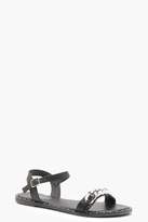 Thumbnail for your product : boohoo Chain Detail Sandals