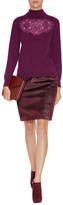 Thumbnail for your product : Marios Schwab Pencil Skirt in Port