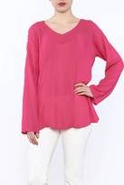 Thumbnail for your product : Milla Sheer Pink Blouse