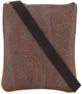 Etro - sac porté épaule à motif cachemire - women - Cuir de veau - Taille Unique