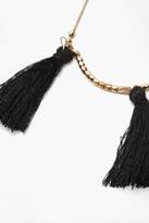 Thumbnail for your product : boohoo Tassel Chain Bracelet