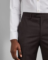 Thumbnail for your product : Ted Baker Debonair Subtle Check Wool Trousers