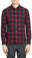 Thumbnail for your product : Officine Generale Lipp Stitch Shadow Plaid Shirt