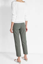 Thumbnail for your product : Max Mara Cotton Pullover with Lace-Up Shoulders