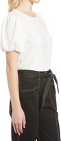 Thumbnail for your product : Rebecca Minkoff Julie Puff Sleeve Rib Knit Top