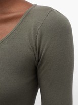Thumbnail for your product : Lemaire Seamless Stretch-jersey Long-sleeved T-shirt - Khaki