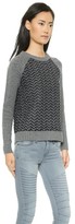 Thumbnail for your product : Madewell Reverse Pattern Herringbone Pullover