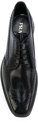 Prada Smoky leather lace-up shoes