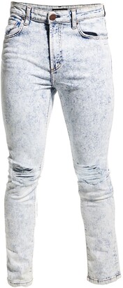 Monfrère Men's Greyson Bleached Skinny Jeans