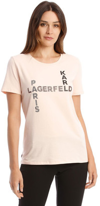 Karl Lagerfeld Paris Crossword T-Shirt