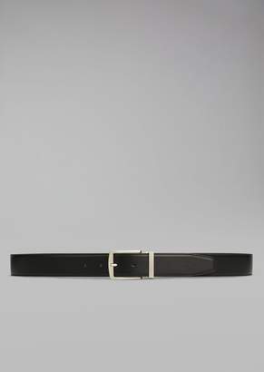 Giorgio Armani Smooth Leather Belt