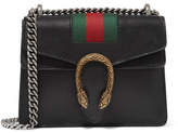 Gucci - Dionysus Mini Textured-leather Shoulder Bag - Black
