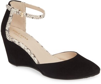 cole haan lara ankle strap pump