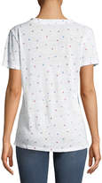 Thumbnail for your product : Rails Cara Star-Print V-Neck Tee