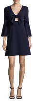 Thumbnail for your product : ABS by Allen Schwartz Tie-Front Bell-Sleeve Dress