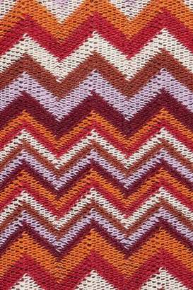 Missoni Fringed Crochet Wool-blend Scarf