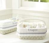 Thumbnail for your product : Pottery Barn Kids Gray Harper Diaper Caddy Liner