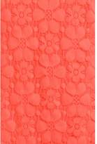 Thumbnail for your product : Select Fashion Fashion Womens Orange Daisy Lace Shift Dress - size 6