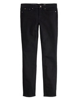 Thumbnail for your product : J.Crew Stretch toothpick jean in pitch black wash