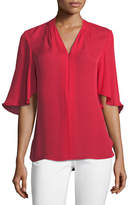 Thumbnail for your product : Elie Tahari Anella Silk V-Neck Blouse