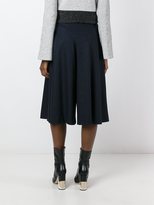 Thumbnail for your product : Cacharel pleated wide leg short trousers