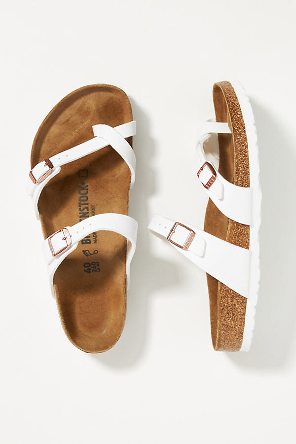 Birkenstock Mayari Sandals By in White Size 38 - ShopStyle