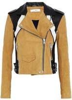 Iro Leather And Suede Biker Jacket 