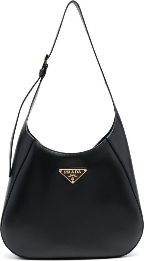 Prada Pre-Owned 2000s Triangle Logo Nylon Handbag - Farfetch