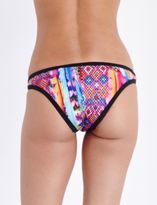 Thumbnail for your product : Seafolly Mexican summer scuba bikini bottoms