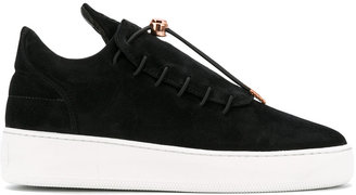 Filling Pieces elongated tongue sneakers