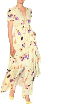 Self-Portrait Exclusive to Mytheresa Floral crepe maxi dress
