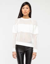 Thumbnail for your product : Mixed Materials Sweat Top