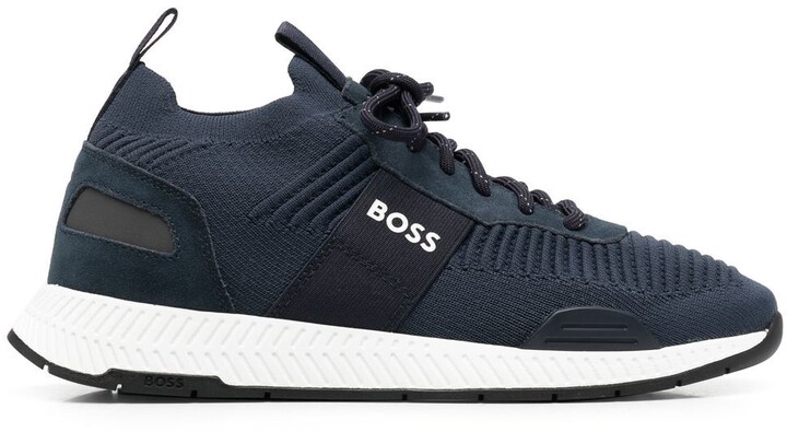 HUGO BOSS Blue Men's Sneakers & Athletic Shoes | ShopStyle