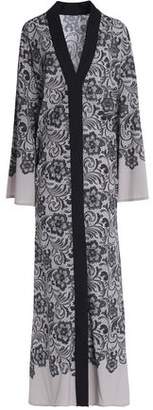 Dolce & Gabbana Floral-Print Stretch-Silk Crepe De Chine Maxi Dress