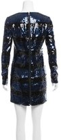 Thumbnail for your product : Veronica Beard Sequined Cocktail Dress