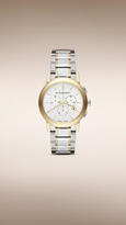 Thumbnail for your product : Burberry The City Bu9751 38mm Chronograph