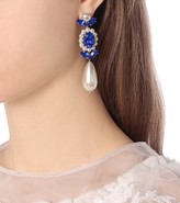 Thumbnail for your product : Simone Rocha Embellished drop earrings