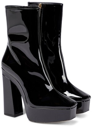 Jimmy Choo Govi 140 patent leather ankle boots