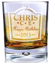 Thumbnail for your product : The Letteroom Personalised Brandy Design Glass