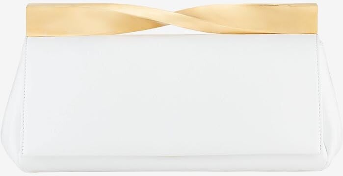 Aquazzura Twist Clutch in Nappa Leather