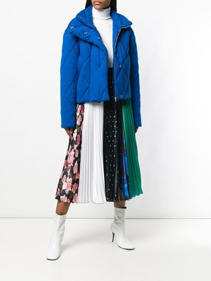 Cédric Charlier Quilted Oversized Jacket