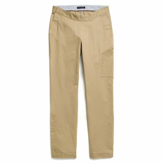 mens stretch waist khaki pants