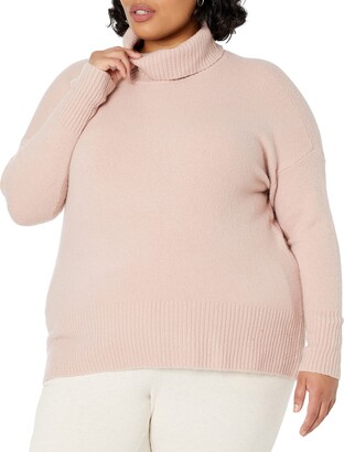 Daily Ritual Amazon Brand Women's Oversized Cozy Boucle Turtleneck Sweater