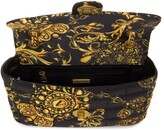 Thumbnail for your product : Versace Jeans Couture Black & Yellow Barocco Puffy Bag