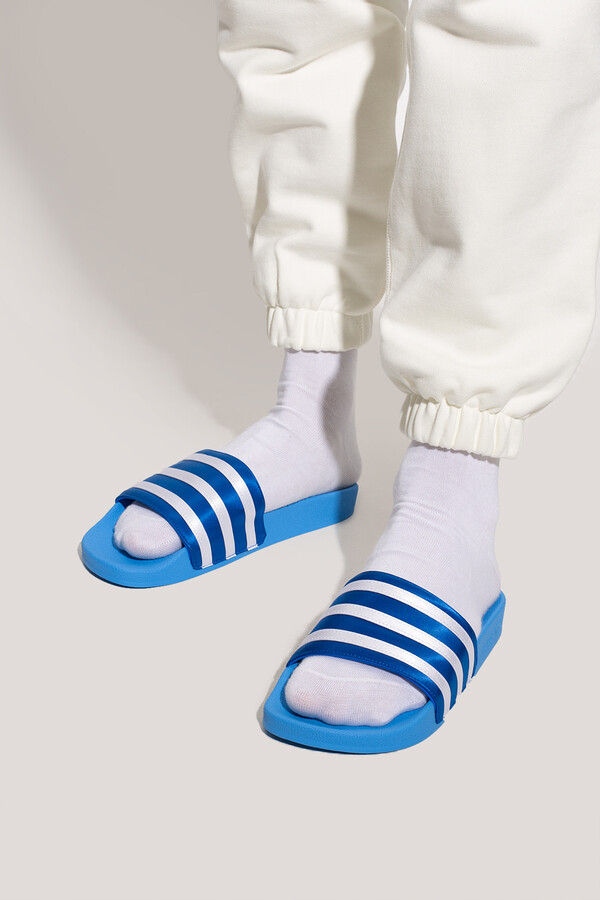 adidas Blue Men's Sandals & Slides | Shop the world's largest 
