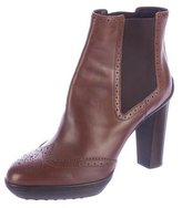 Thumbnail for your product : Tod's Perforated Leather Boots