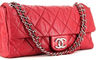 Chanel Pre Owned 2010 CC diamond-quilted shoulder bag - ShopStyle