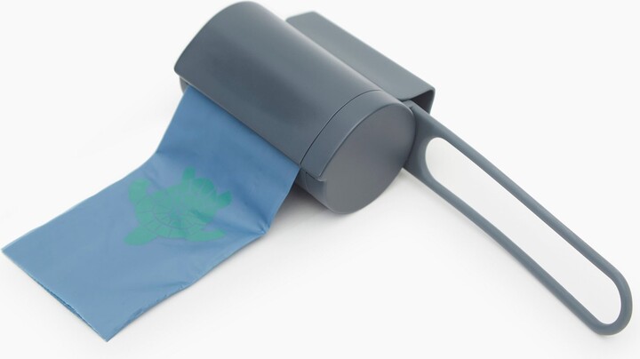 Fable Pets Leash Attachment Poop Bag Dispenser with Bags, 45 count, Green